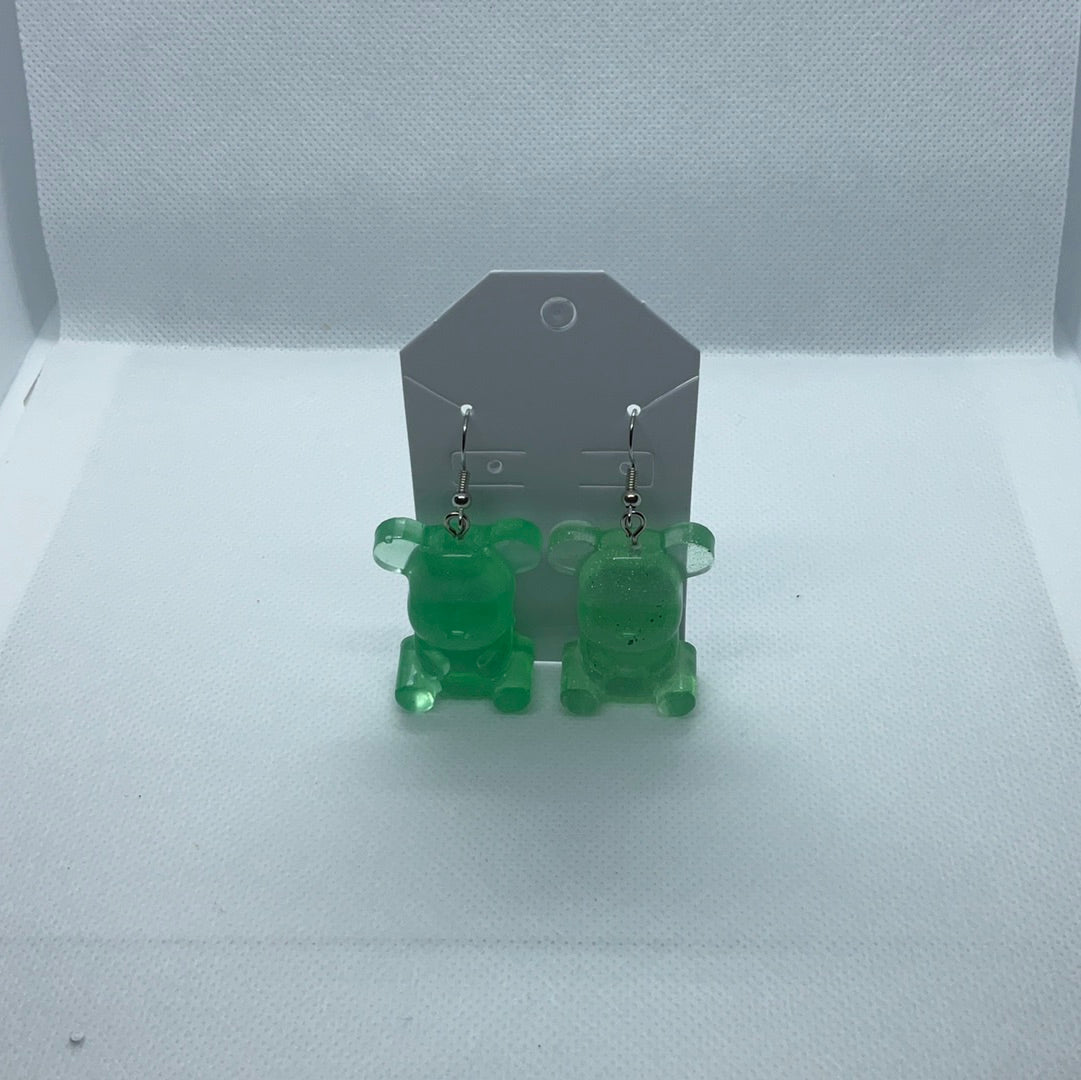 Gummy Bear Earrings, Mixed