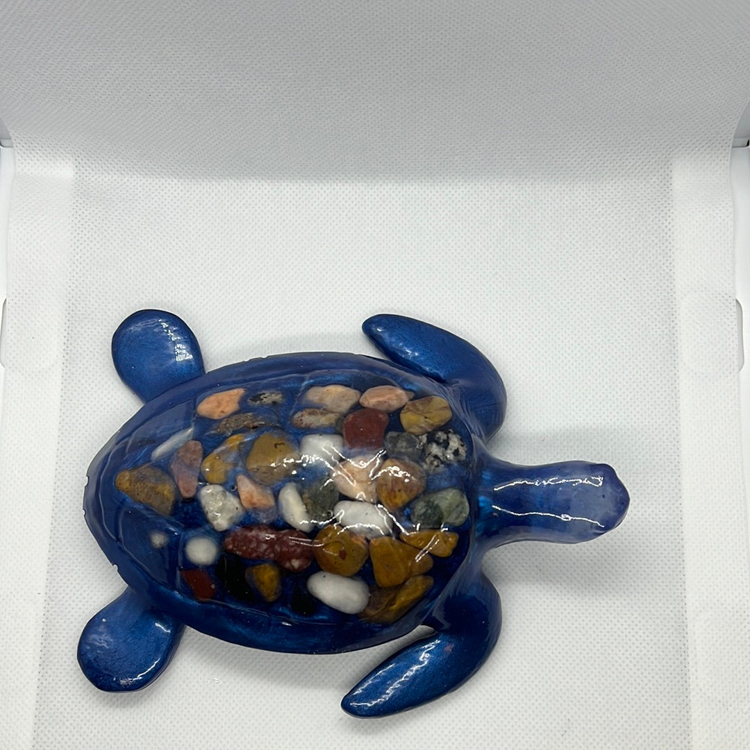 Blue Rockback Sea Turtle