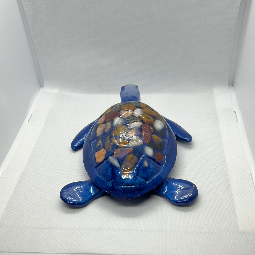 Blue Rockback Sea Turtle